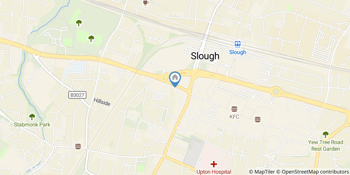 Slough - 1 Bed Flat, High Street, SL1 - To Rent Now for £1,300.00 p/m