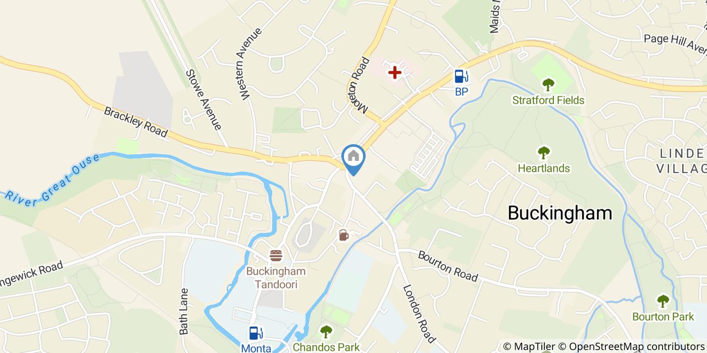 1 Bed Flat, Market Square, MK18