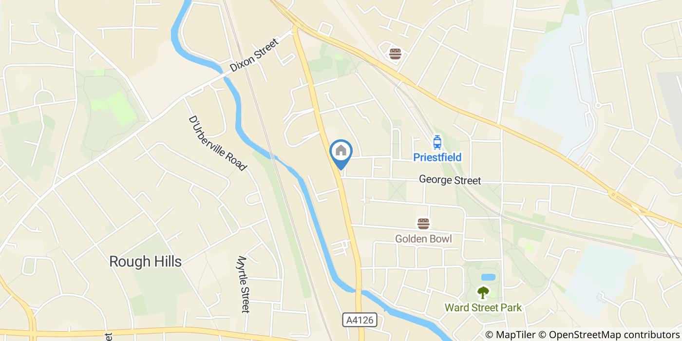 Studio Flat, George Street, WV2