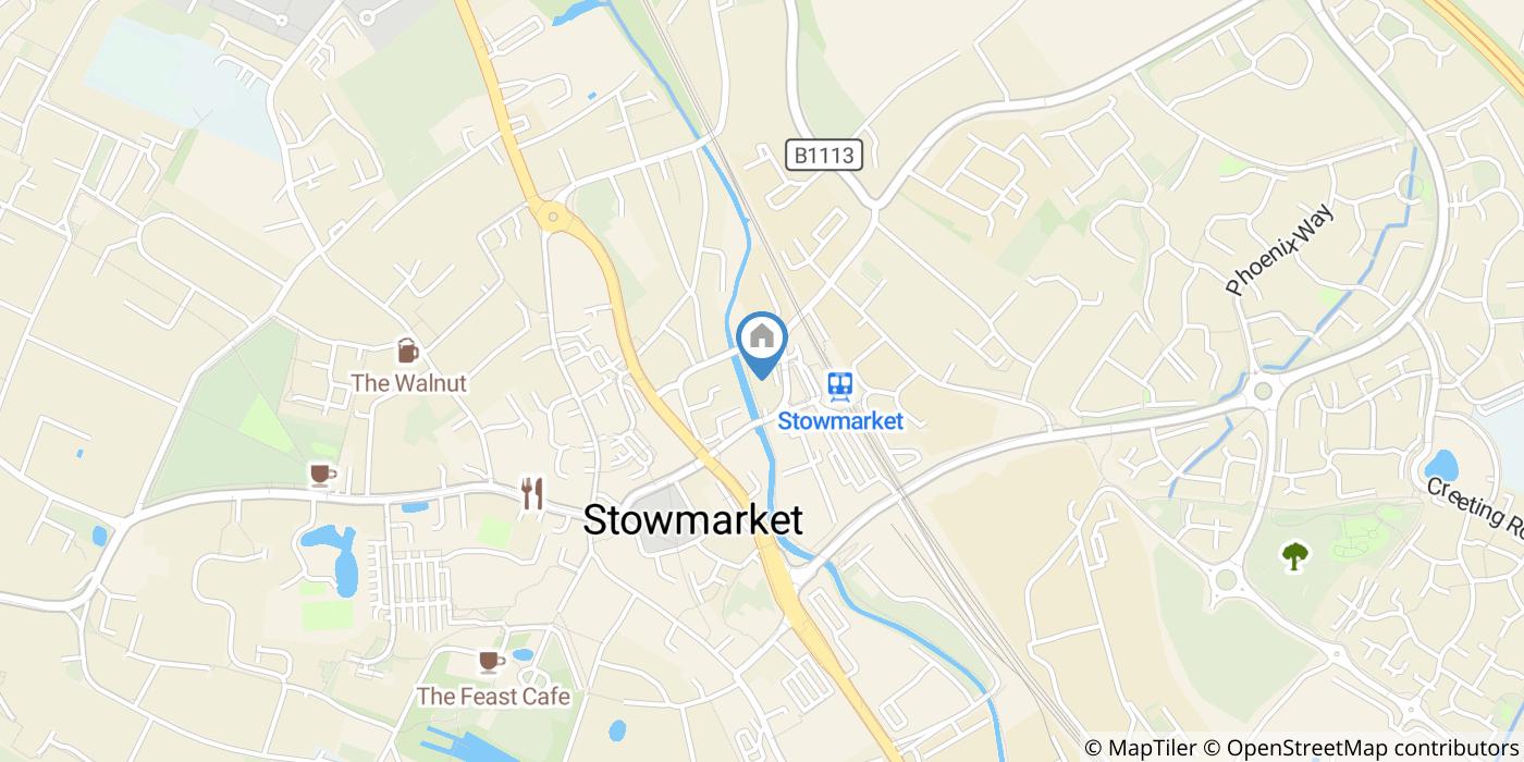 2 Bed Flat, Pickerel Court, IP14