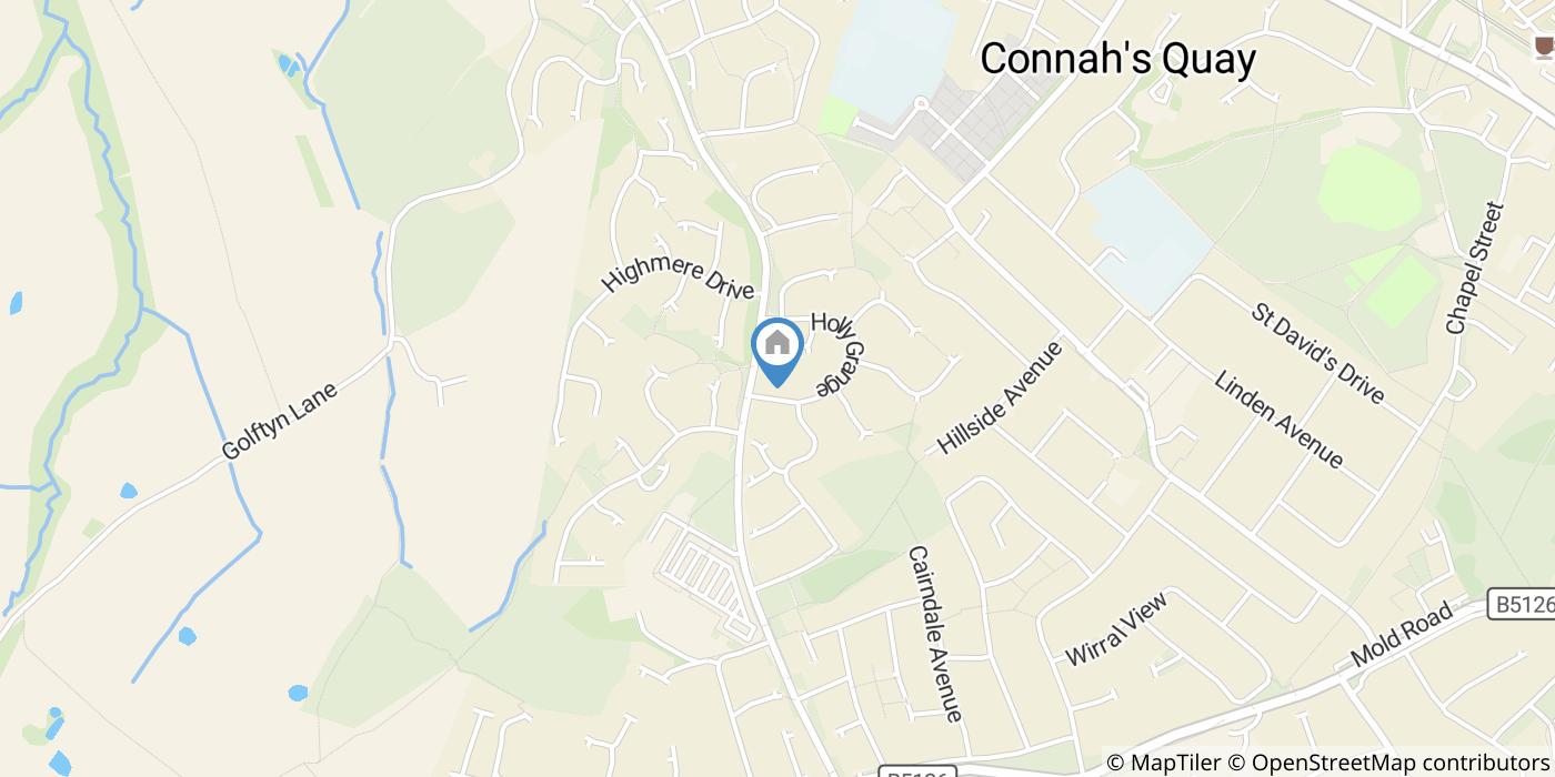 3 Bed Terraced House, Beaumaris Road, CH5