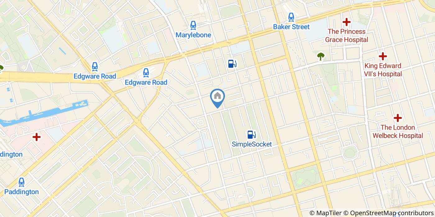 3 Bed Flat, Clarewood Court, W1H