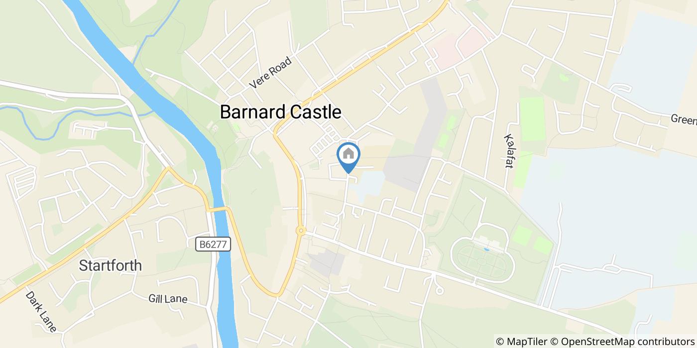 2 Bed Flat, The Hecklingshop, DL12