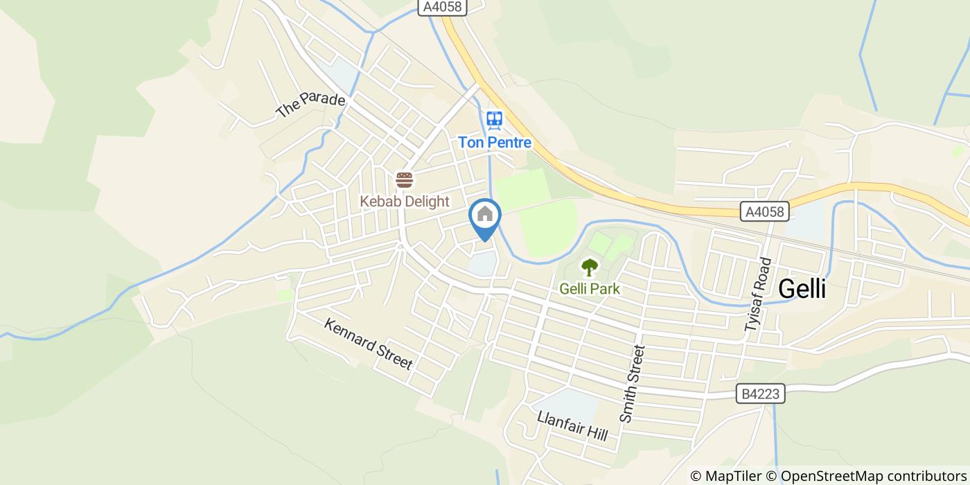 3 Bed Terraced House, Clarence Street, CF41