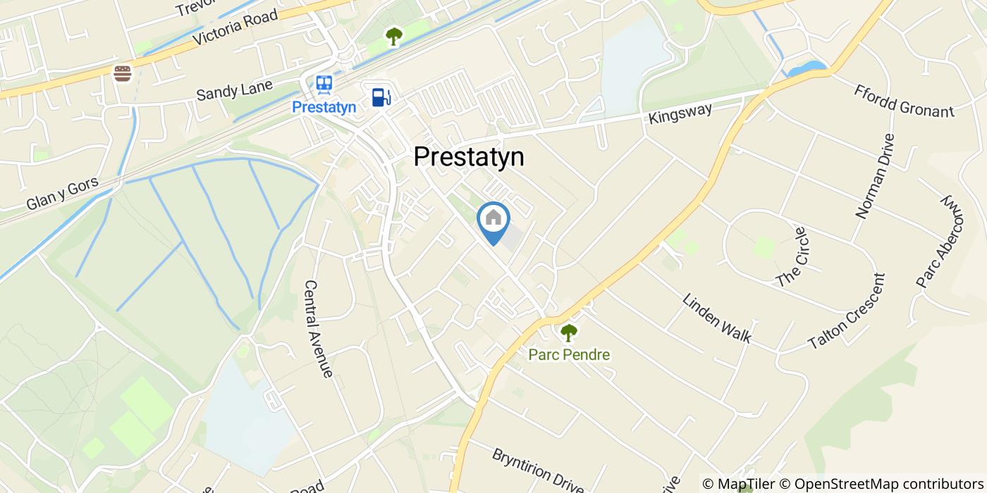 2 Bed Flat, High Street, LL19