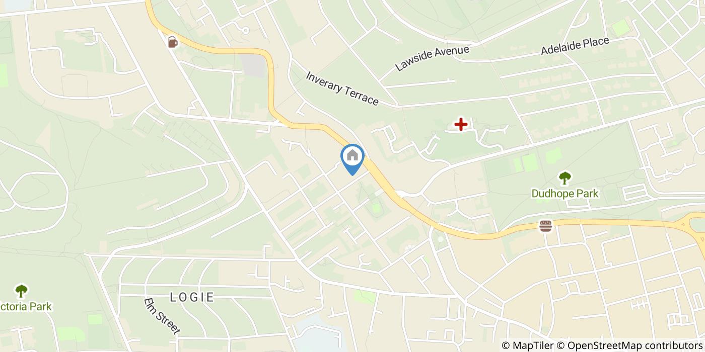 1 Bed Flat, Cleghorn Street, DD2