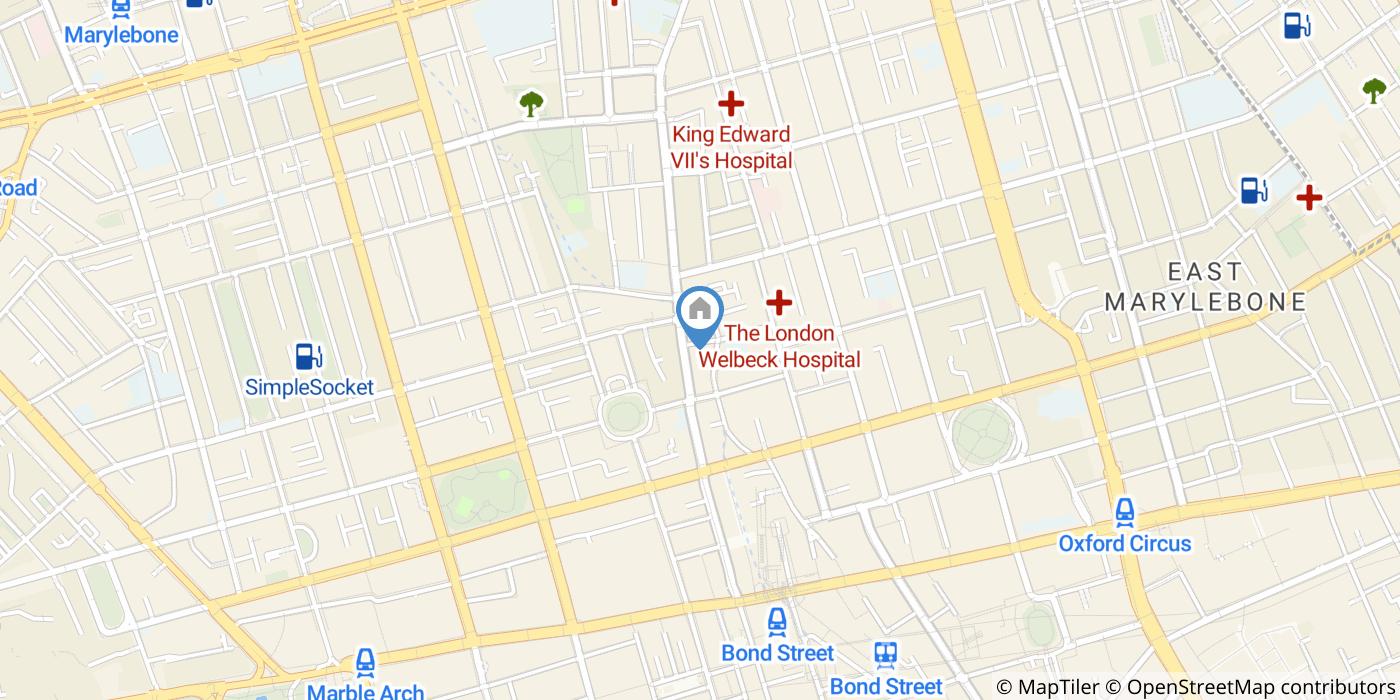 1 Bed Flat, Bulstrode Street, W1U