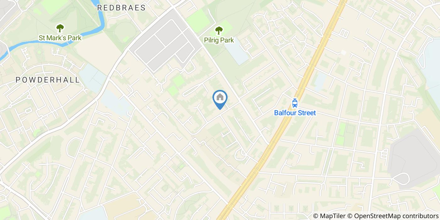 2 Bed Flat, Hawthornden Place, EH7