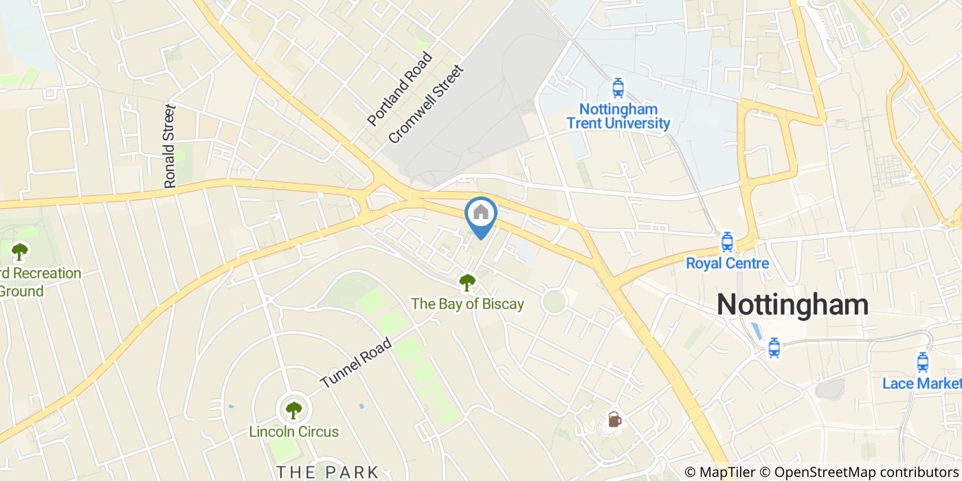 2 Bed Flat, Ropewalk Court, NG1