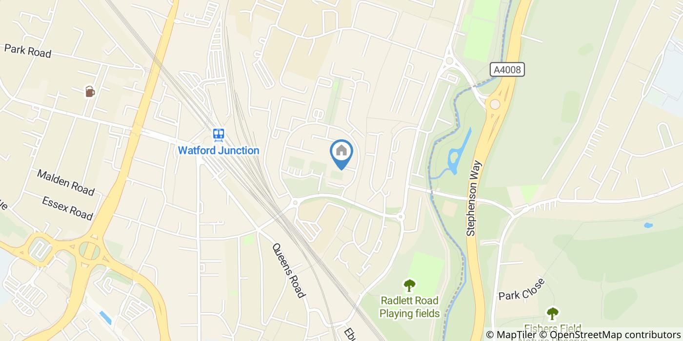 1 Bed Flat, Alexandra Court, WD24