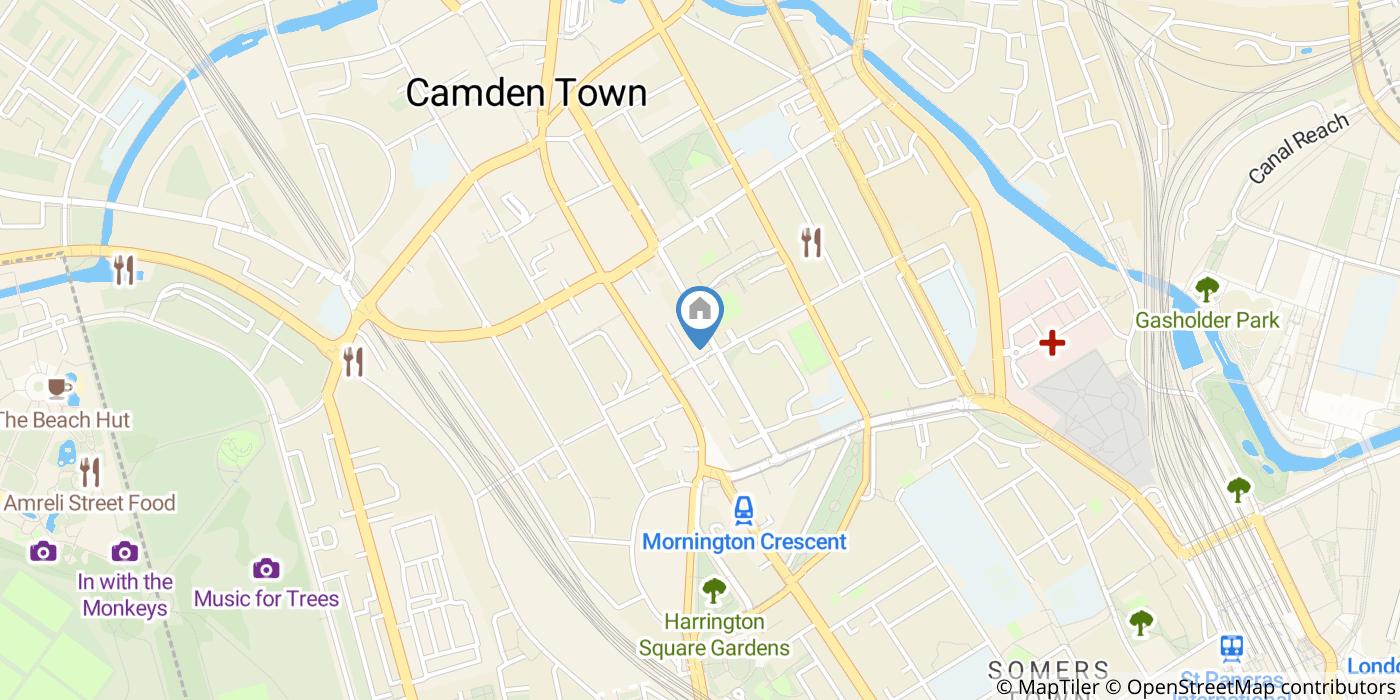 Room in a Shared House, Mornington Crescent, NW1