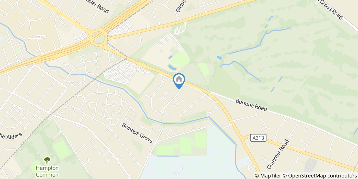 3 Bed Terraced House, Longford Close, TW12