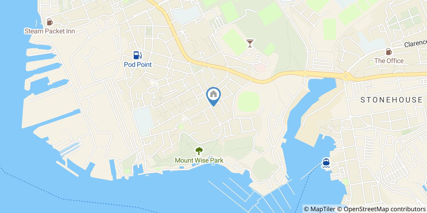 1 Bed Flat, George Street, PL1