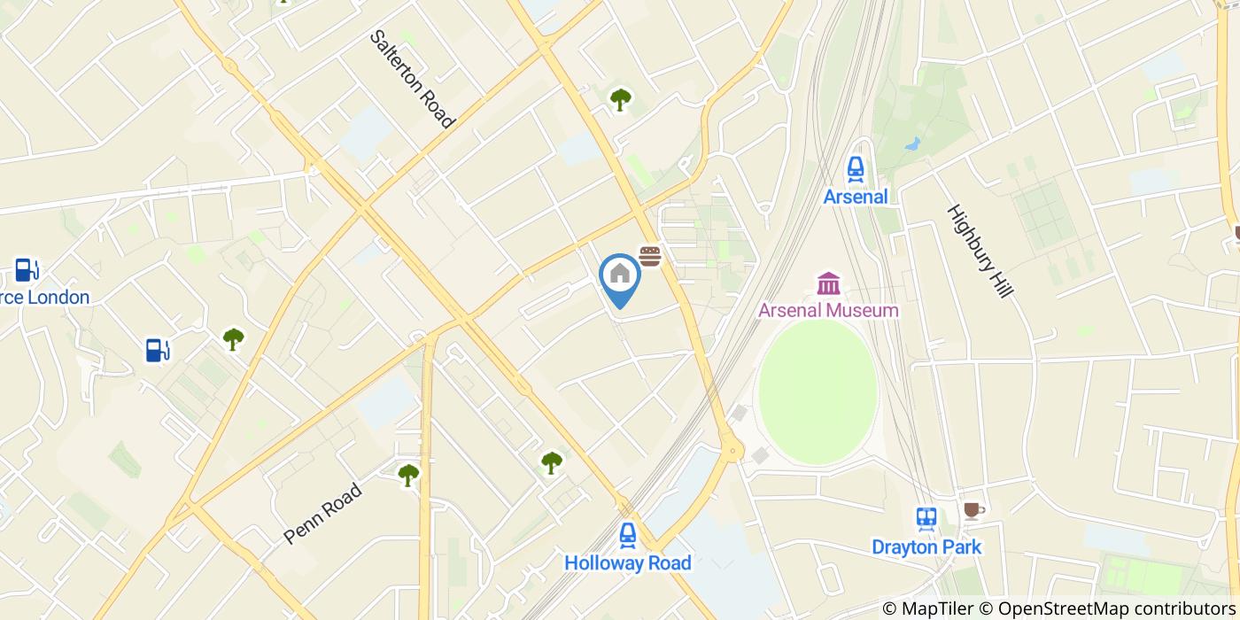 1 Bed Flat, Caedmon Road, N7