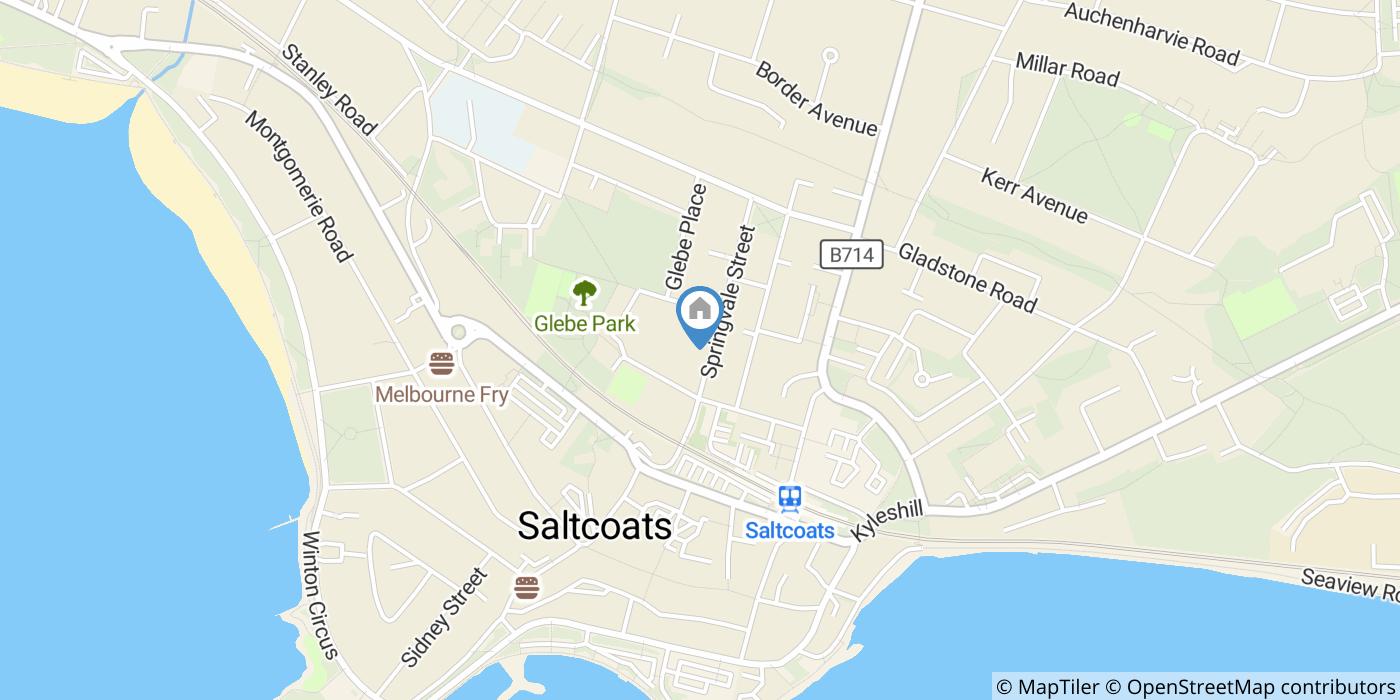 1 Bed Flat, Springvale Street, KA21