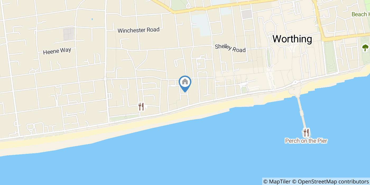 1 Bed Flat, Western Place, BN11