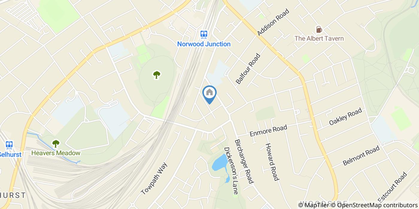 2 Bed Detached House, Sidney Road, SE25
