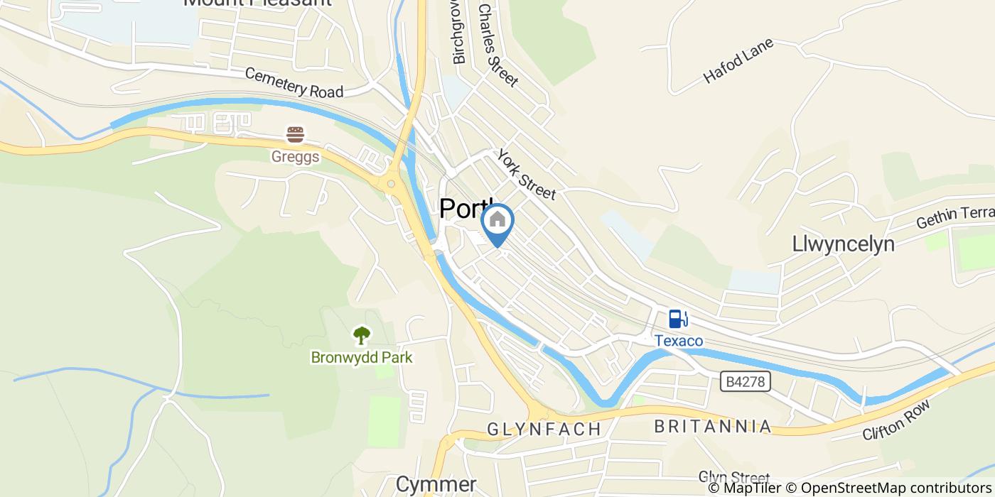 2 Bed Flat, Washington Buildings, CF39