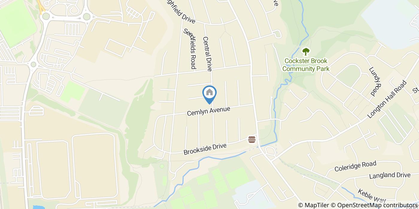 3 Bed Semi-Detached House, Central Drive, ST3