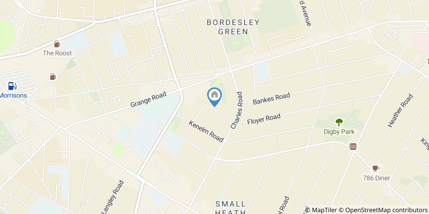 6 Bed Terraced House, Hugh Road, B10