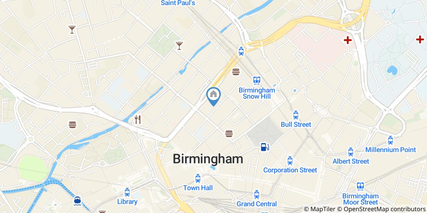 1 Bed Flat, Lightwell, B3