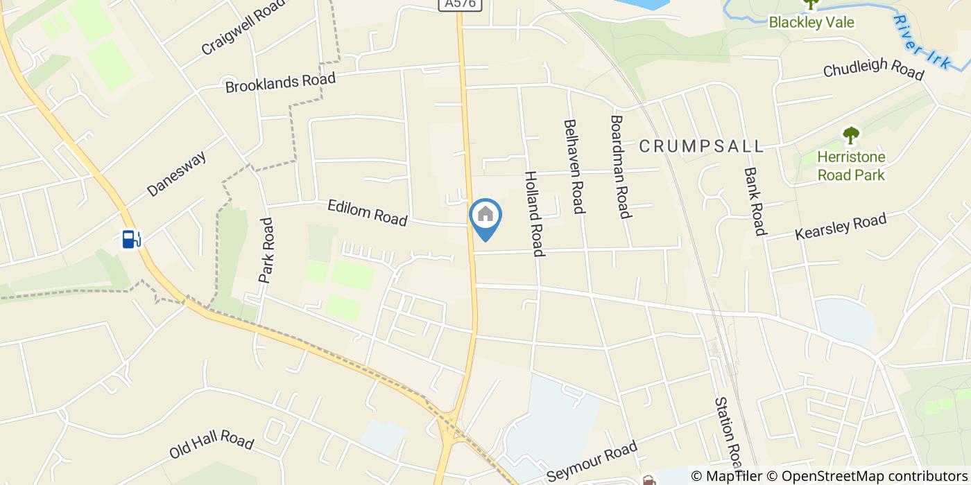 1 Bed Flat, Hazelwood, M8