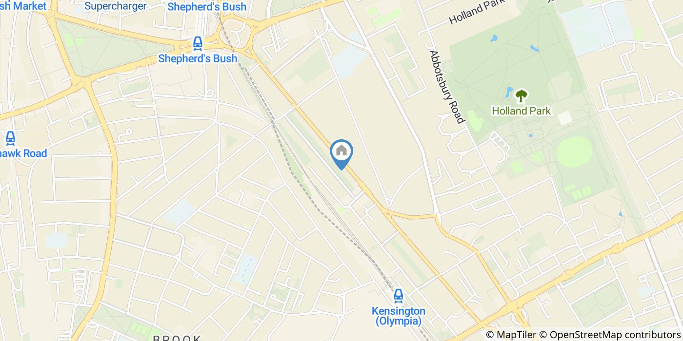 1 Bed Flat, Elsham Road, W14