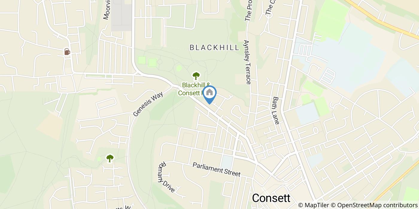 4 Bed End Terrace, Queens Gate, DH8