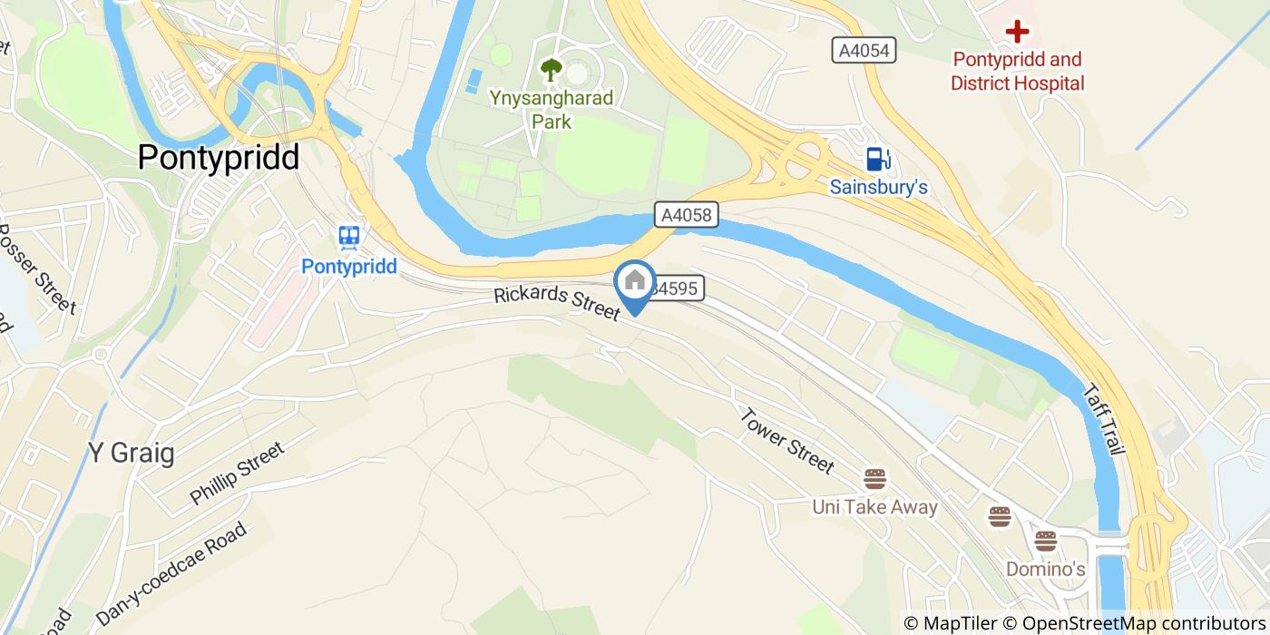 Room in a Shared House, Rickards Street, CF37