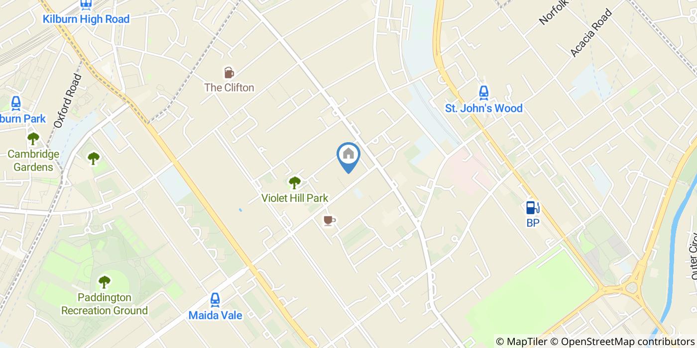 Studio Flat, Abercorn Place, NW8