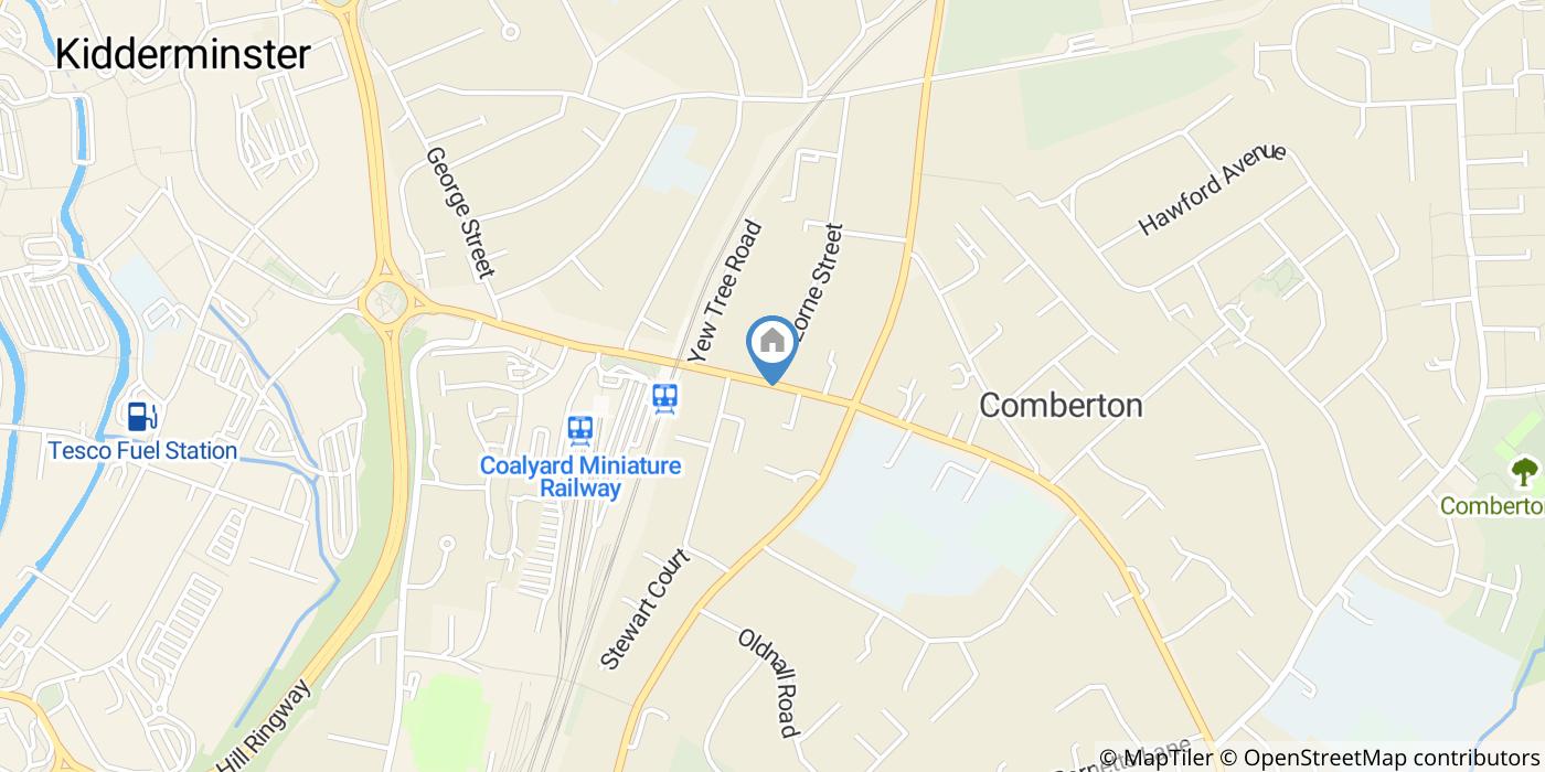 1 Bed Flat, Lorne Street, DY10