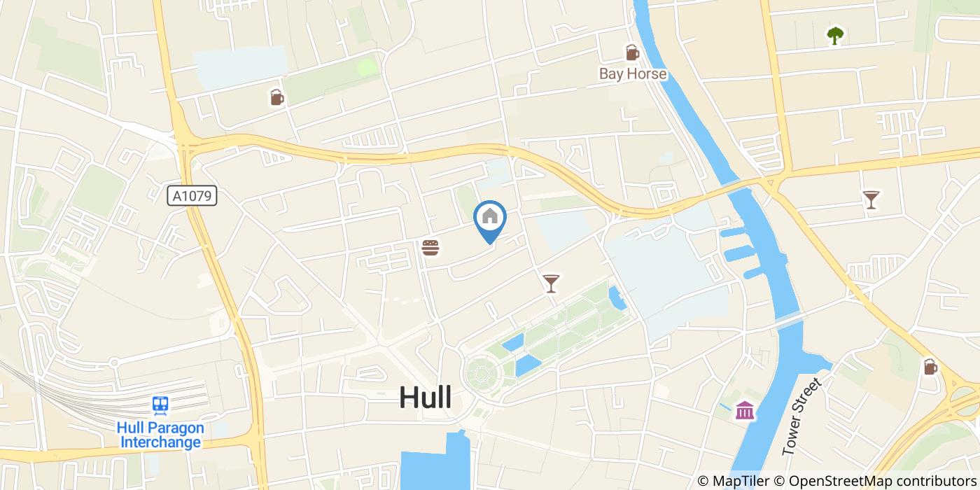 1 Bed Flat, Silvester Square, HU1