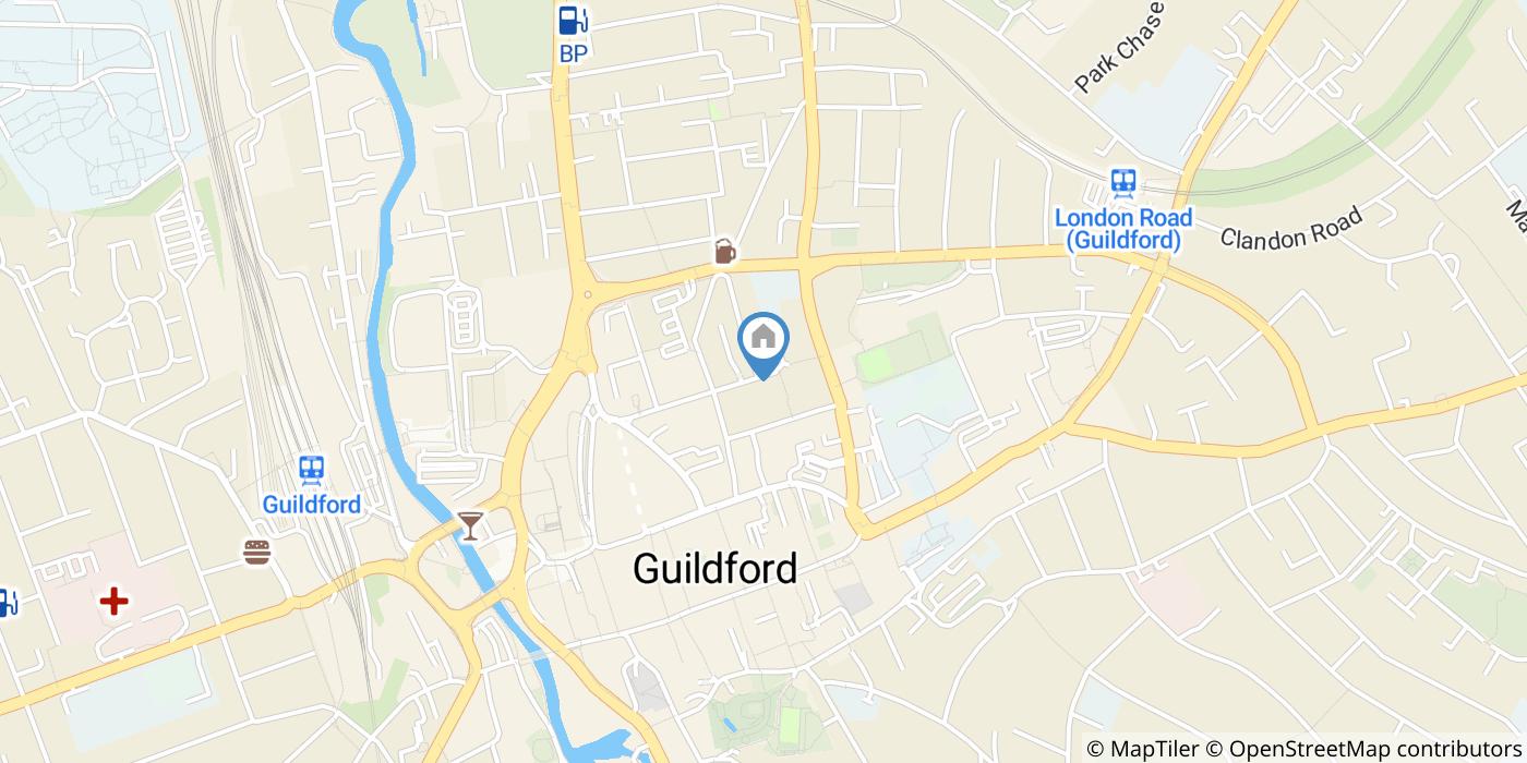 2 Bed Flat, Printing House Square, GU1