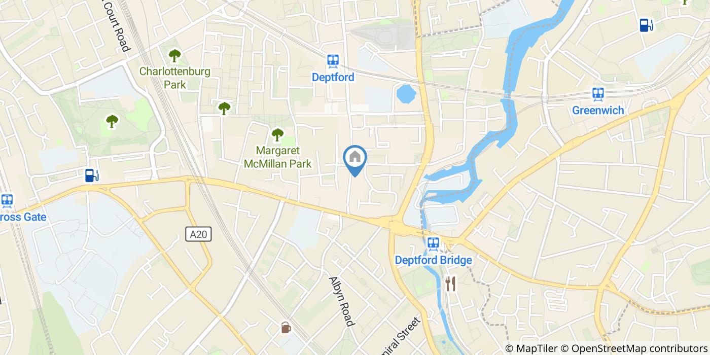 2 Bed Flat, Deptford High Street, SE8