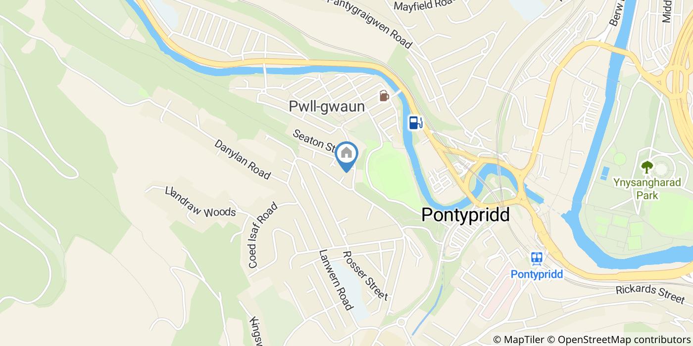 3 Bed Detached House, Golygfa'r Eglwys, CF37