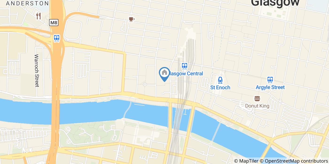 2 Bed Flat, Oswald Street, G1