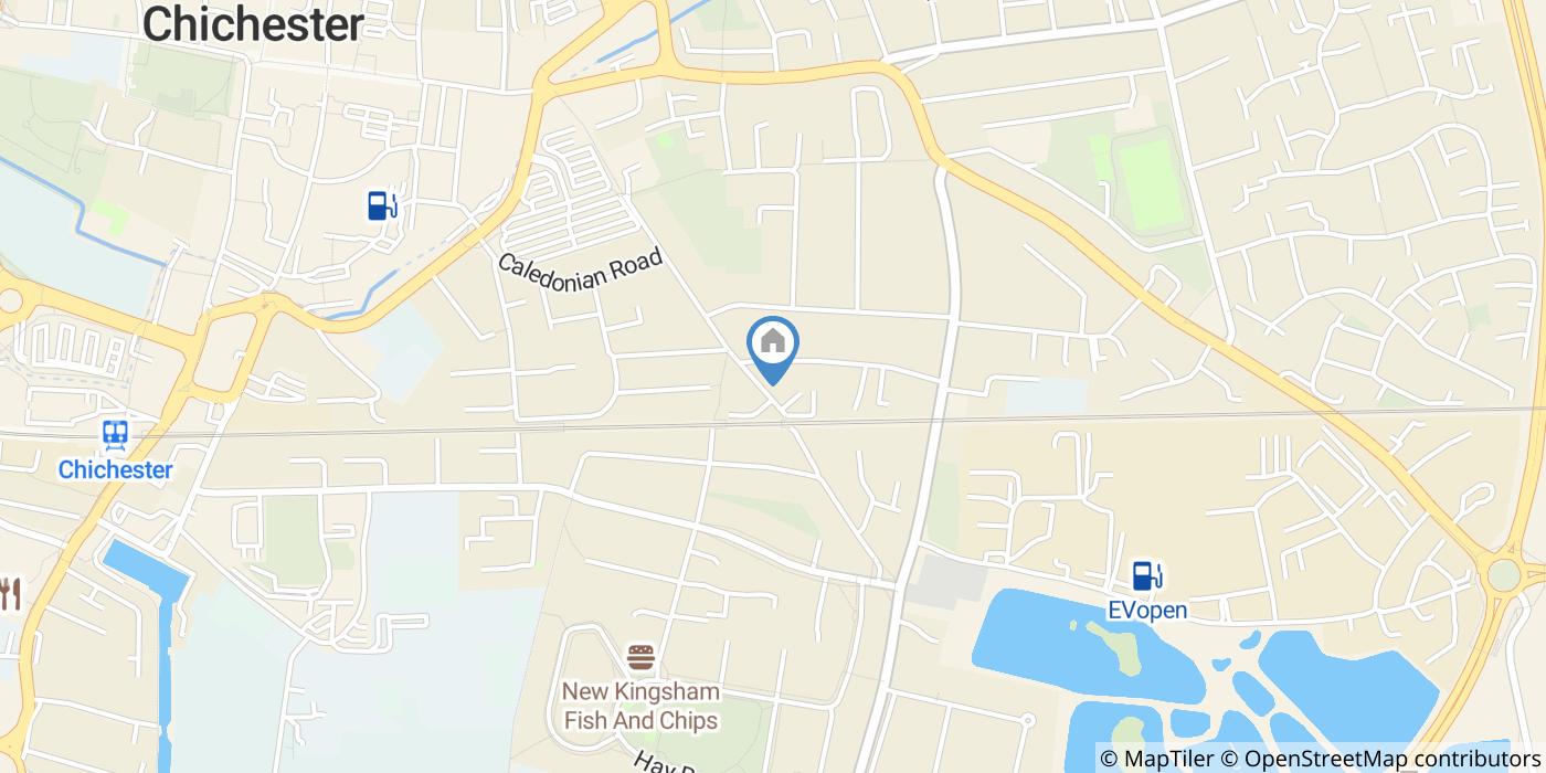 1 Bed Maisonette, Minerva Place, PO19