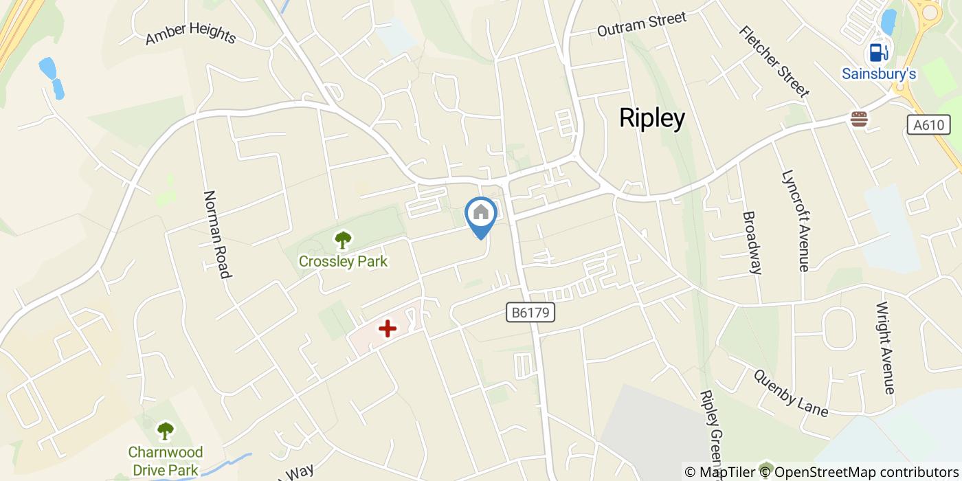 3 Bed Terraced House, South Place, DE5