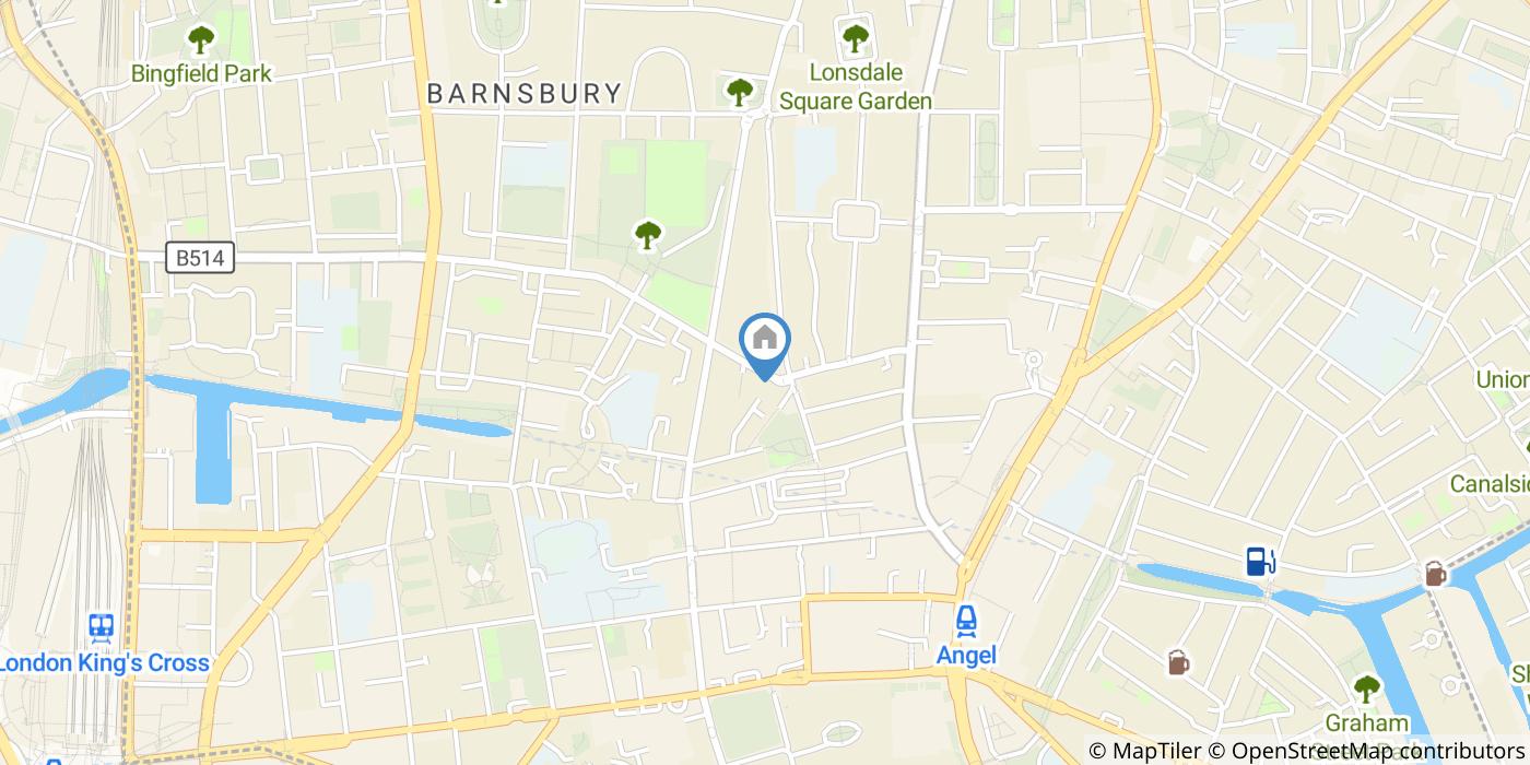 4 Bed Flat, Copenhagen Street, N1