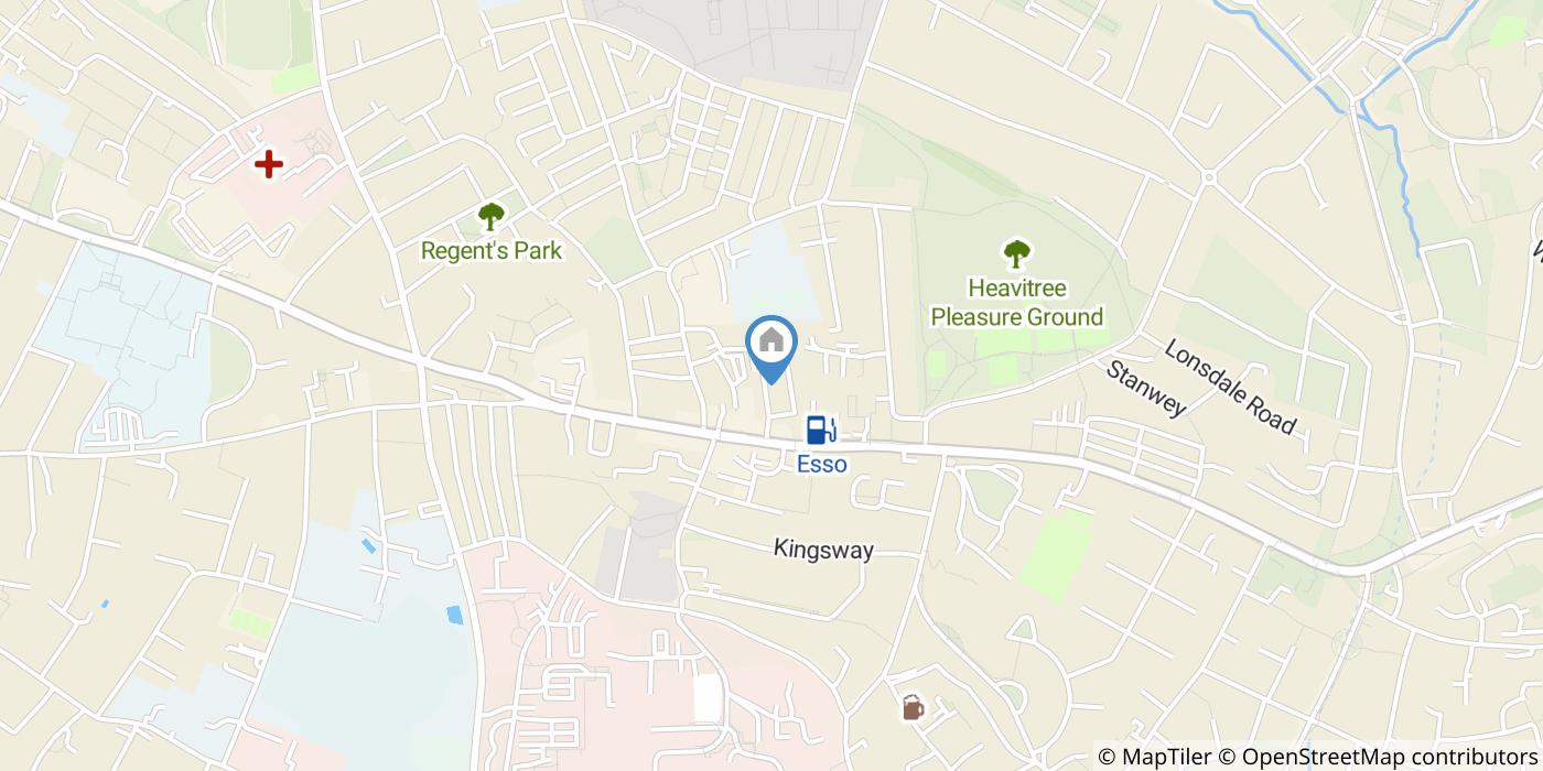 Room in a Shared House, Regent Square, EX1