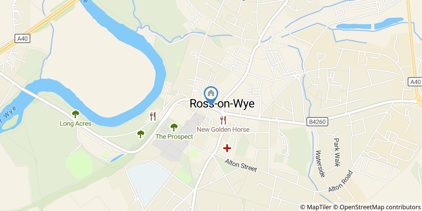 1 Bed Maisonette, High Street, HR9