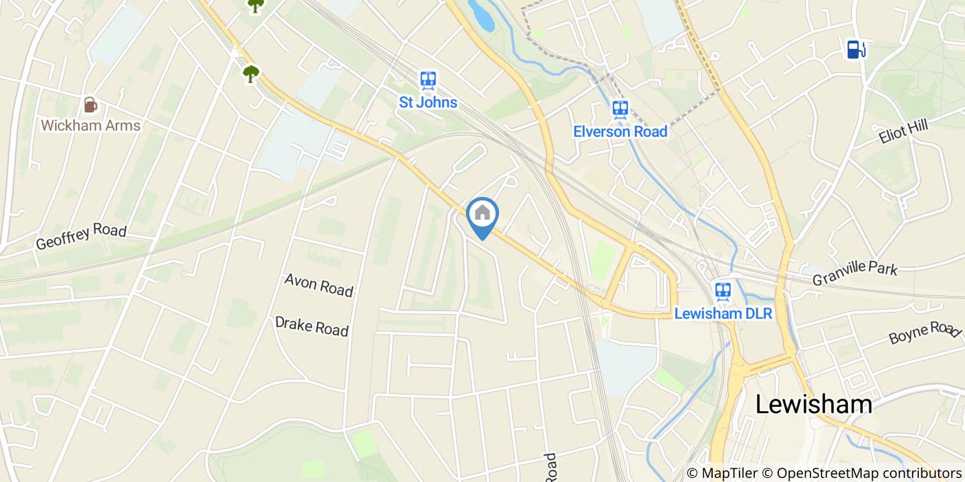 2 Bed Flat, Halesworth Rd, SE13
