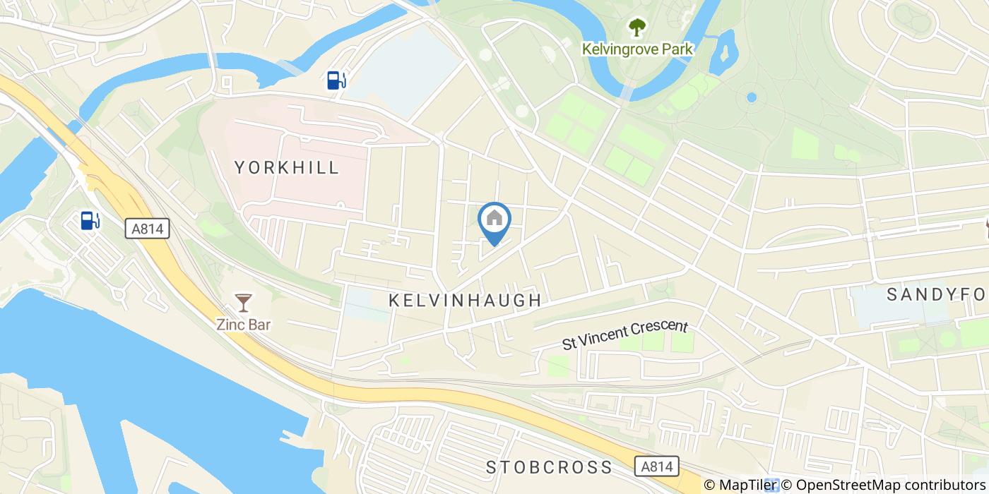 1 Bed Flat, Overnewton Square, G3