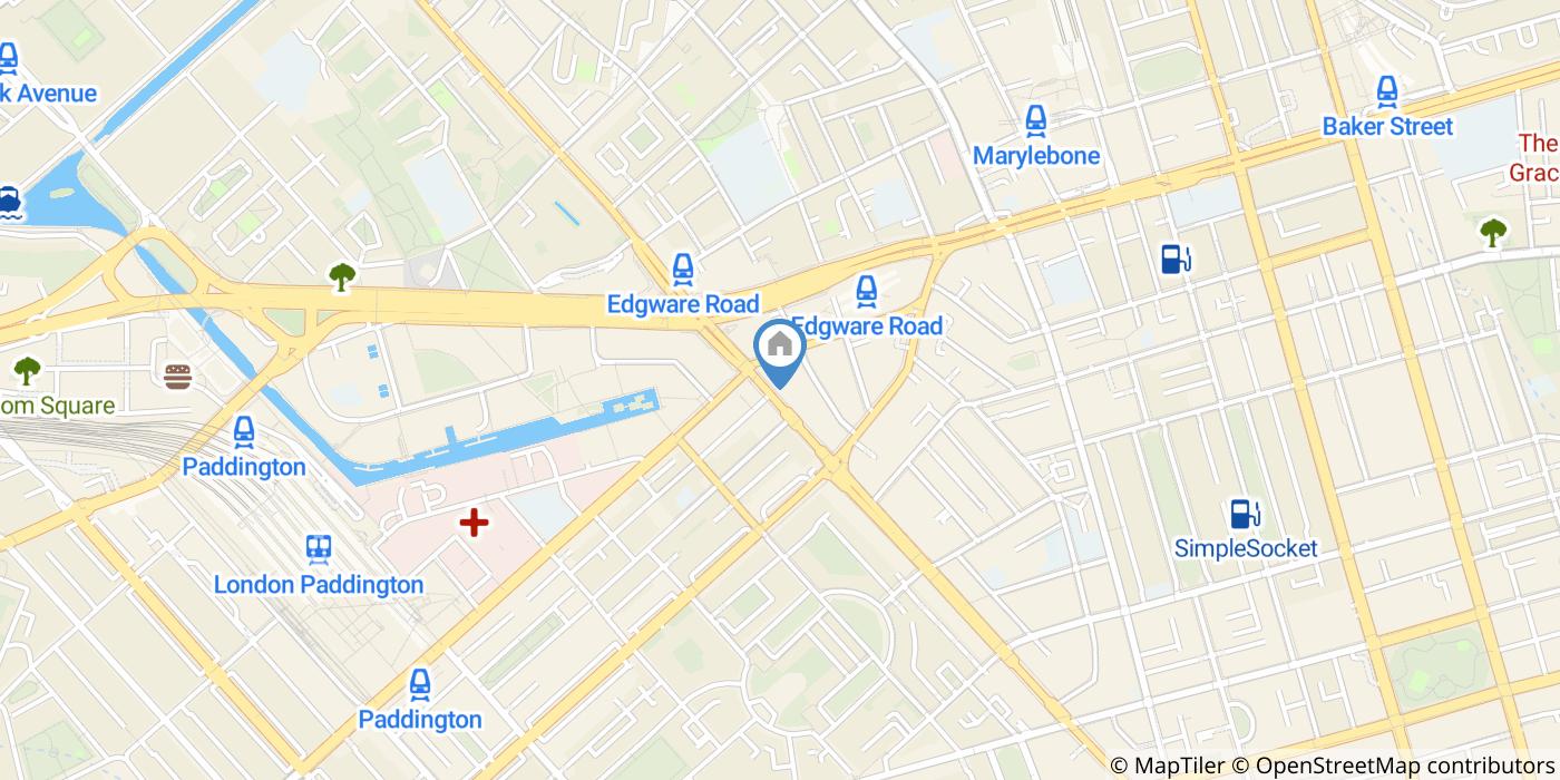 Studio Flat, Edgware Road, W2