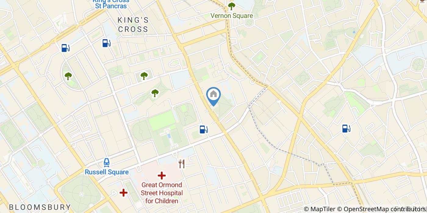 1 Bed Flat, London, WC1X