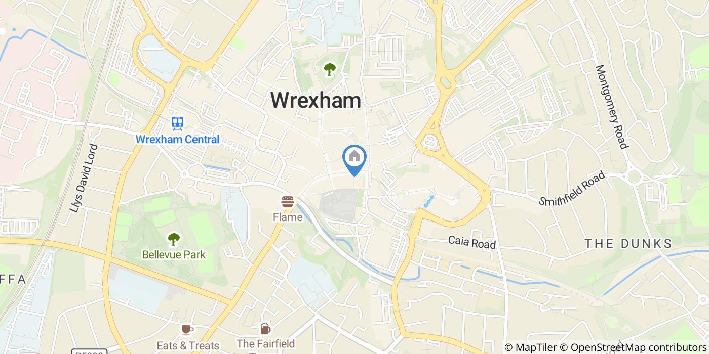 Studio Flat, High Street, LL13