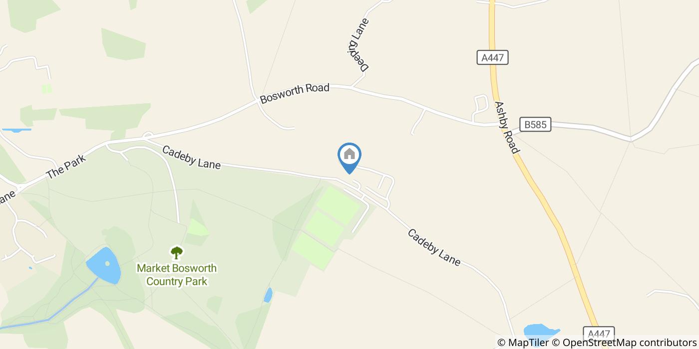 1 Bed Bungalow, Cadeby Lane, CV13