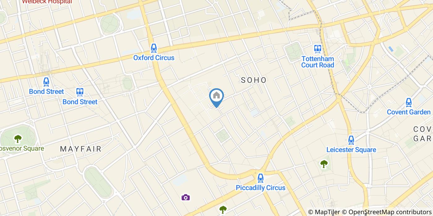 Room in a Shared Flat, Marshall Street, W1F