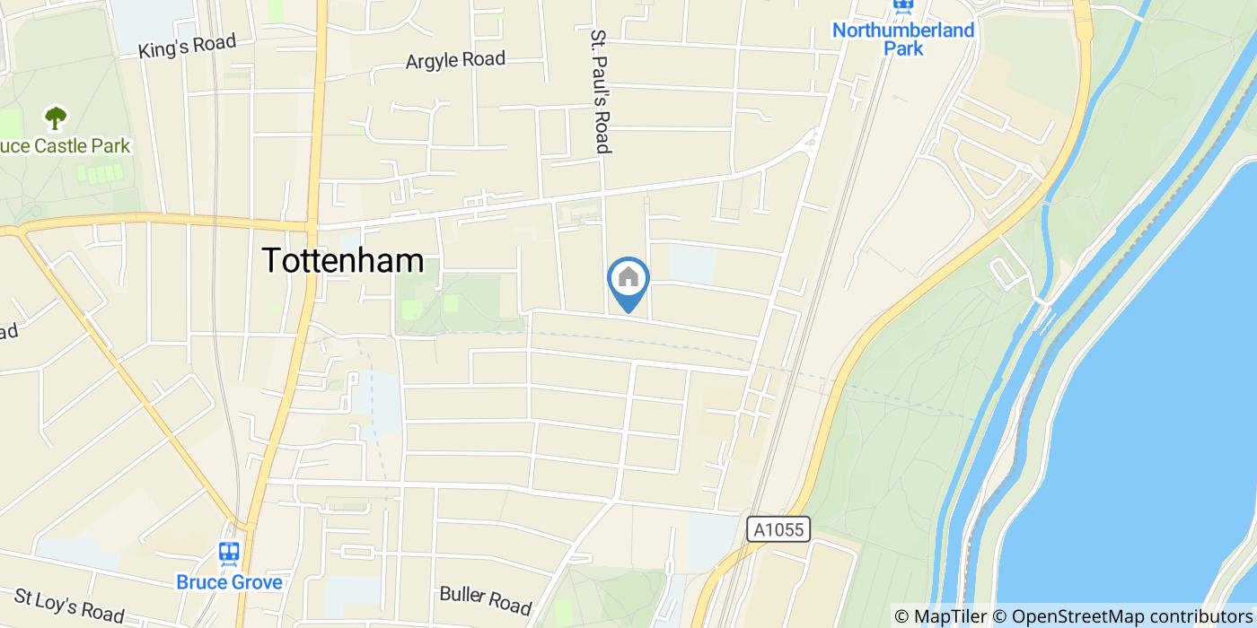 1 Bed Semi-Detached House, Poynton Road, N17