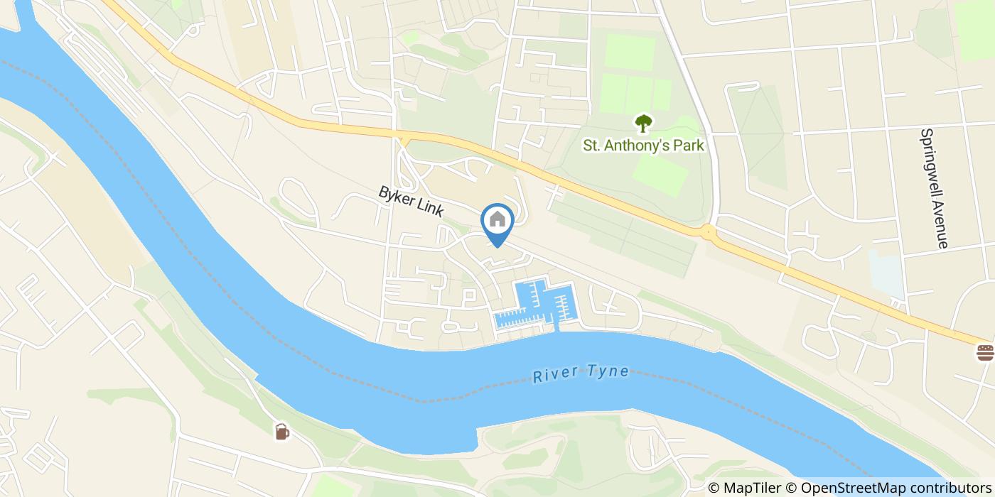 2 Bed Flat, Foundry Court, NE6